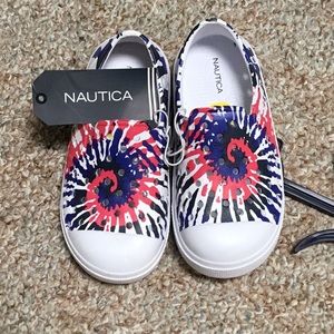 Nautica Kids Leven Water Shoes Unisex size 9 Blue Tie Dye